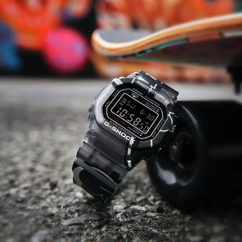 Casio G-Shock Street Spirit Digital Graffiti Art Men's Watch- DW-5000SS-1